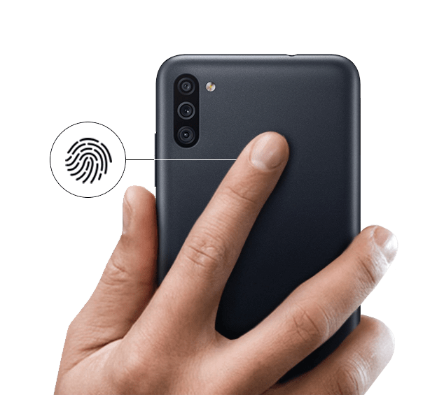 Galaxy M11 fingerprint sensor
